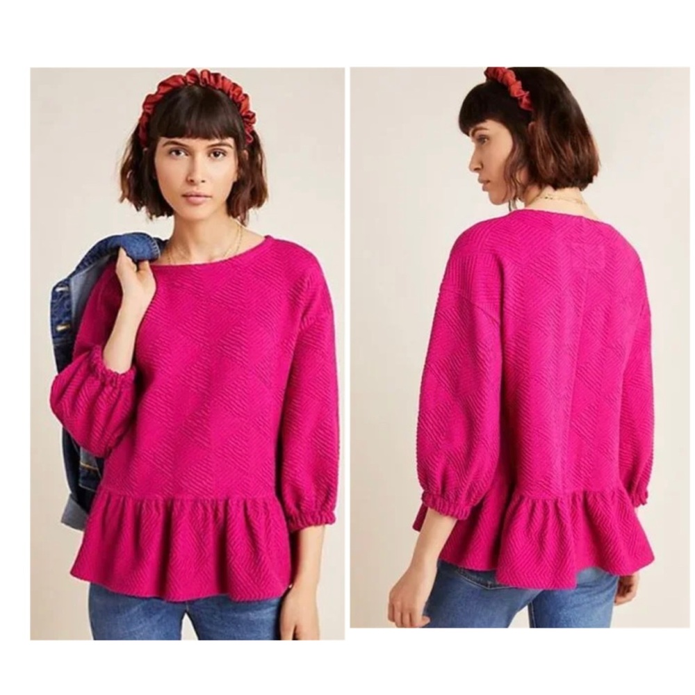 mikayla peplum top